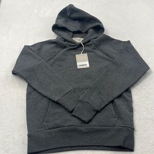 NWT Everlane Organic‎ Cotton Gray Track Hoodie Unisex , XS, S, M